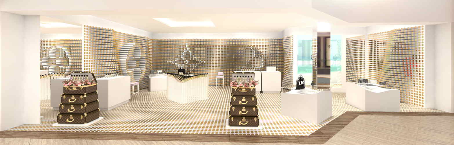 Louis Vuitton Opens First US Perfume Pop-Up at South Coast Plaza