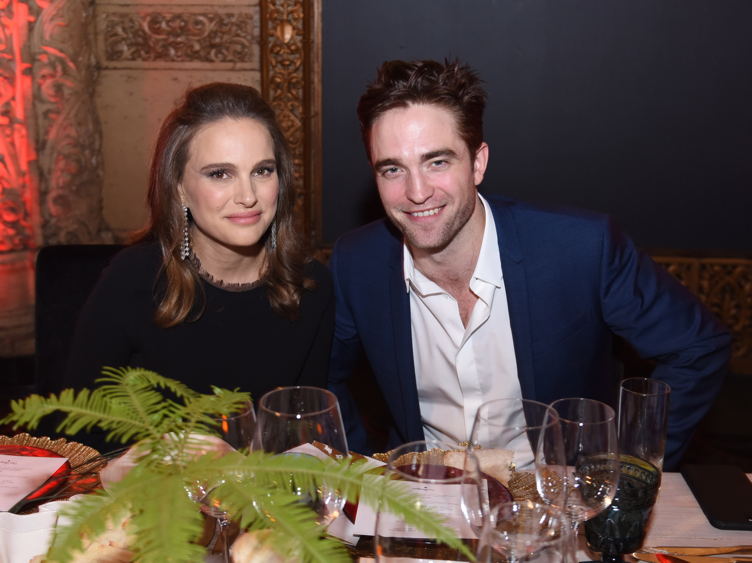 Natalie Portman and actor Robert Pattinson attend the 2016 Los Angeles Dance Project Gala 