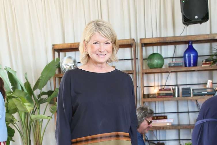 Martha Stewart at the Soho Tent for Brett Ratner's Hilhaven 