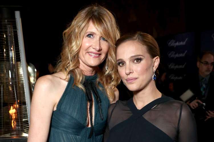 Actresses Laura Dern and Natalie Portman attend the 28th Annual Palm Springs International Film Festival Film Awards Gala 