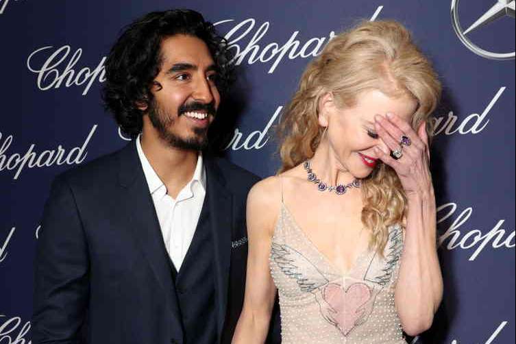 Dev Patel and Nicole Kidman attend the 28th Annual Palm Springs International Film Festival Film Awards Gala 
