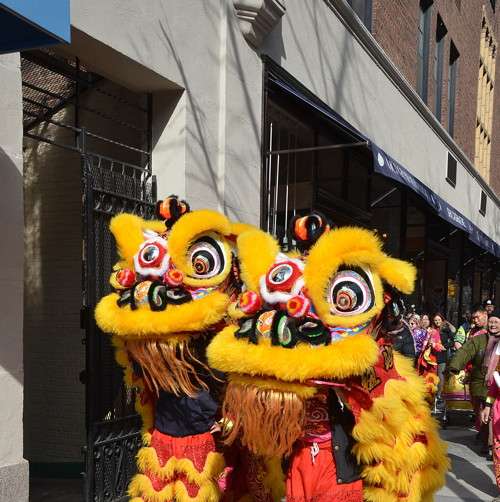 Celebrating the Chinese New Year on Madison Avenue. Photo: Andrew Werner