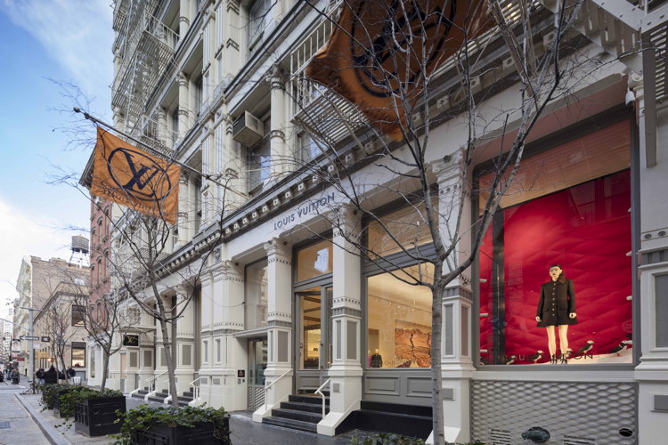 See Louis Vuitton's New Art Filled SoHo Store
