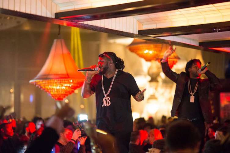 T-Pain performs at Lavo. 