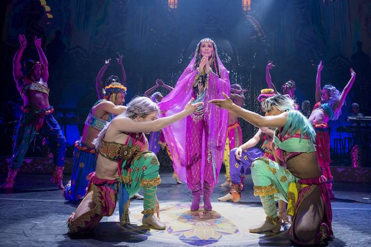 Cher returns to the stage in Las Vegas. 