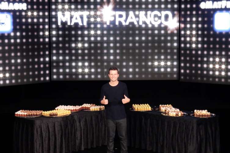 Mat Franco celebrates 500 shows in Las Vegas. 