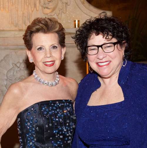 REAdrienne Arsht with Supreme Court Justice Sonia Sotomayor