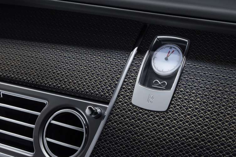 Rolls-Royce Black Badge dashboard