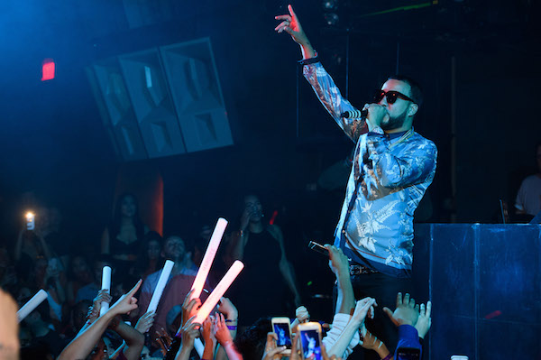 French Montana performs at Marquee. 