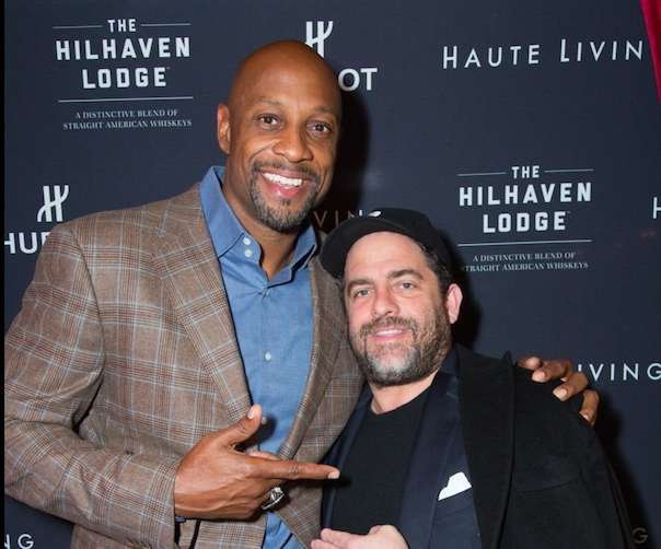 Alonzo Mourning and Brett Ratner