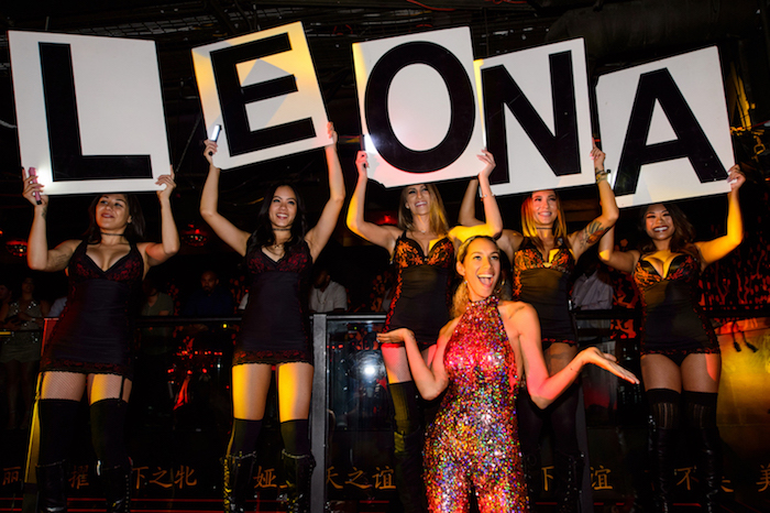 Leona Lewis celebrates her birthday at Tao.
