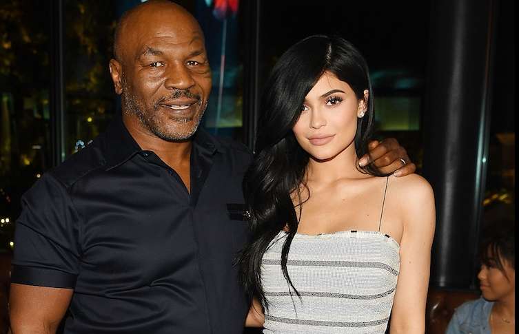 Mike Tyson and Kylie Jenner at Sugar Factory.