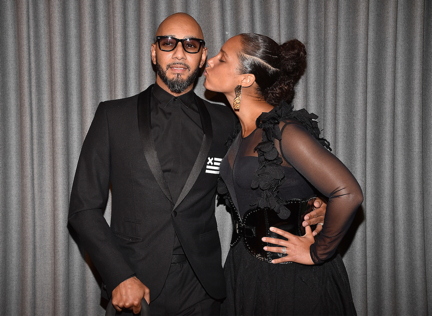 NEW YORK, NY - APRIL 03: Swizz Beatz and Alicia Keys attend the 2017 Brooklyn Artists Ball at Brooklyn Museum on April 3, 2017 in New York City. (Photo by Kevin Mazur/Getty Images for Brooklyn Museum)