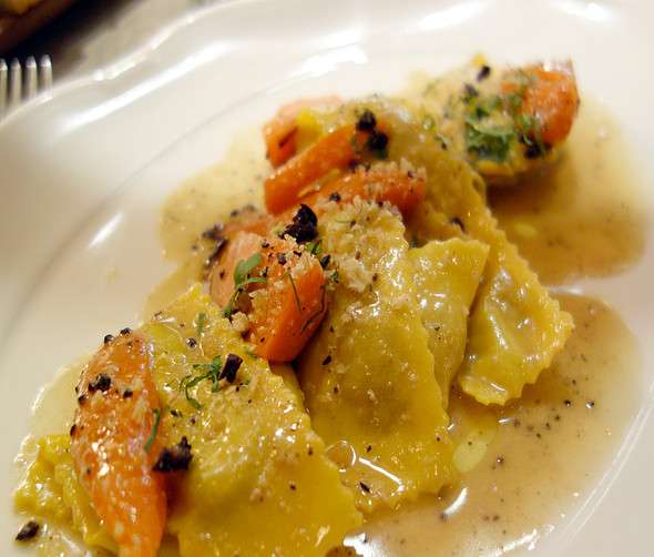 Stuffed Pappardelle nico osteria - best pasta dishes in chicago