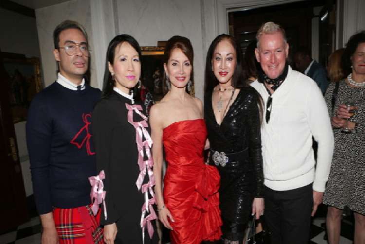 Victor de Souza, Chiu-Ti Jansen, Jean Shafiroff, Lucia Hwong Gordon, Montgomery Frazier== Martin and Jean Shafiroff Host Cocktails for American Heart Association== Private Residence, NYC== May 22, 2017== ©Patrick McMullan== Photo - Krista Kennell/PMC== ==