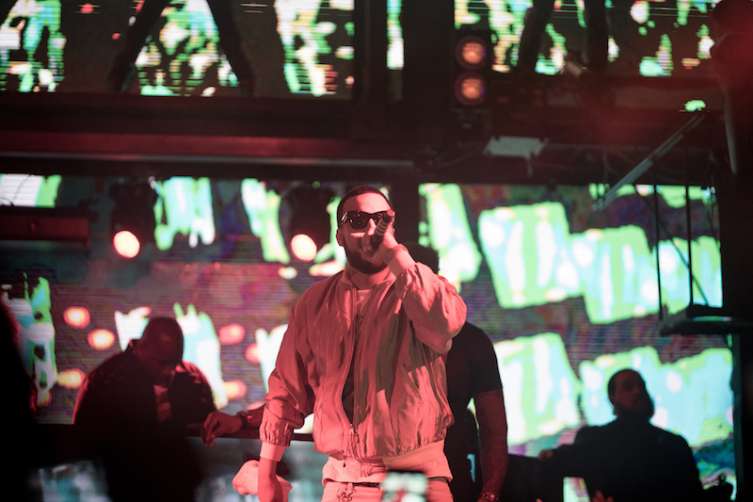 French Montana performs at Marquee.