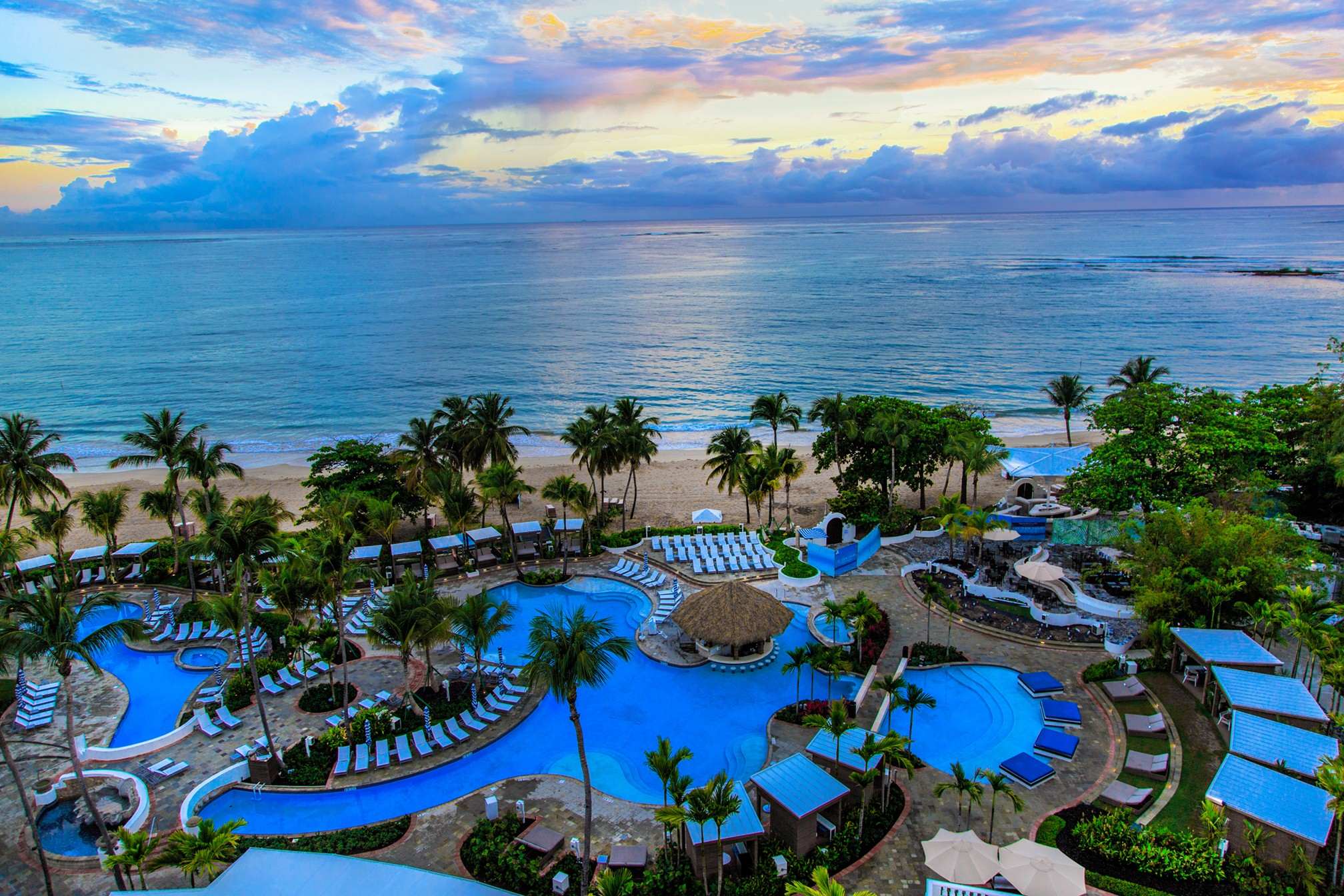 Beach Club + Pool - Photo credit El San Juan Hotel