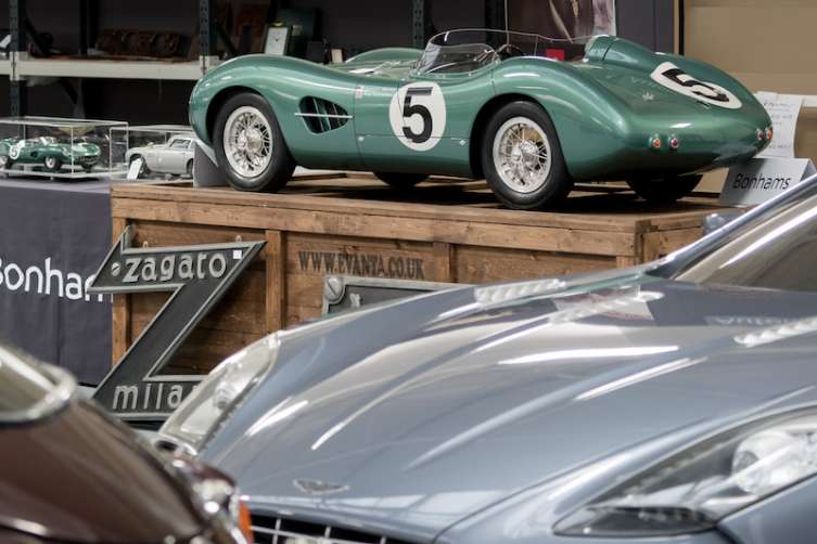 Bonhams Aston Martin auction includes cars and memorabilia 