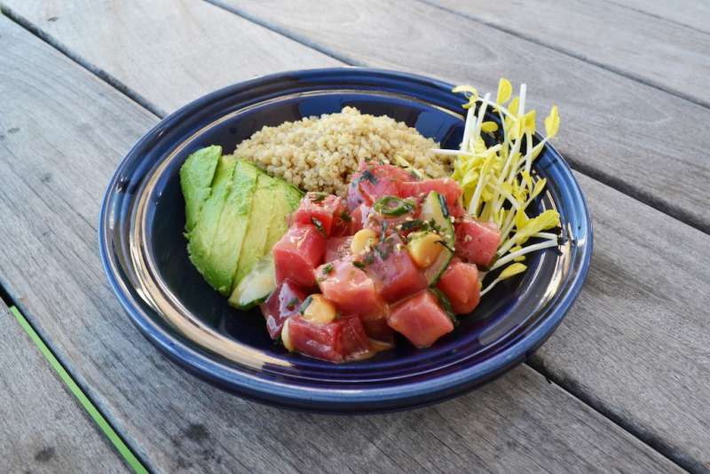 tuna poke bowl standard miami