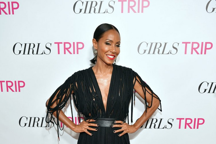 ATLANTA, GA - JULY 11: Jada Pinkett Smith attends "Girls Trip" Atlanta Screening at SCADshow on July 11, 2017 in Atlanta, Georgia. (Photo by Prince Williams/WireImage) *** Local Caption *** Jada Pinkett Smith