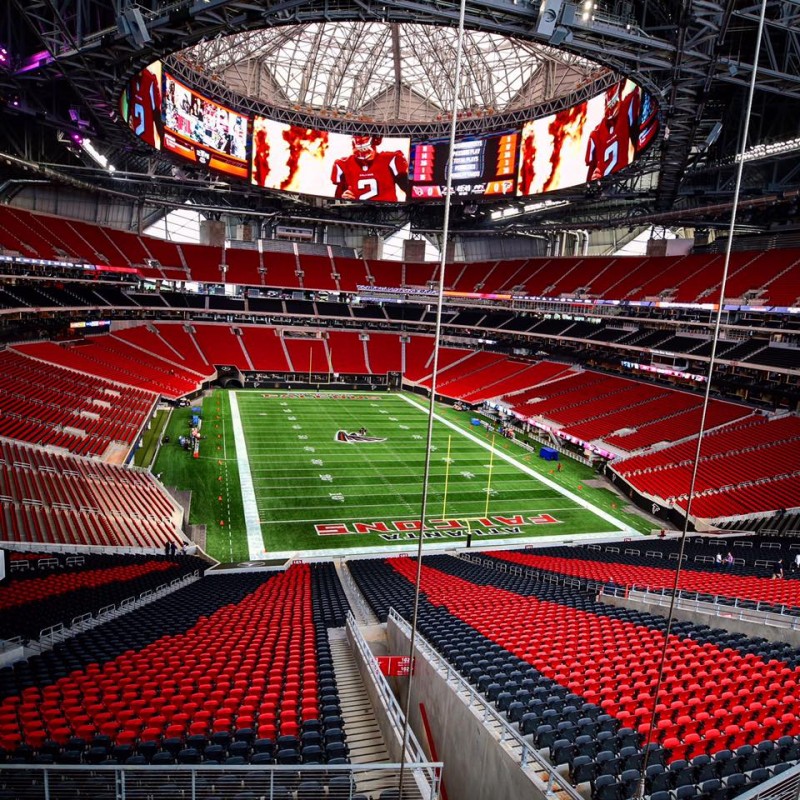 Peek Inside Atlanta's New MercedesBenz Stadium