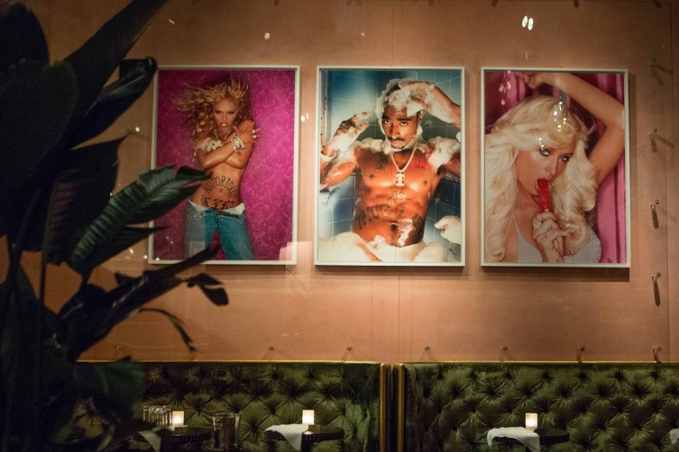 Rose Bar unveiling of : David LaChapelle artwork