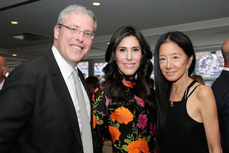 Y. David Scharf, Cheryl Scharf and Vera Wang 