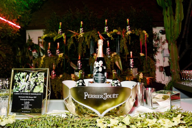  Perrier-Jouet on display