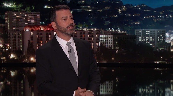Jimmy Kimmel Fighting Tears Talking About Las Vegas Shooting