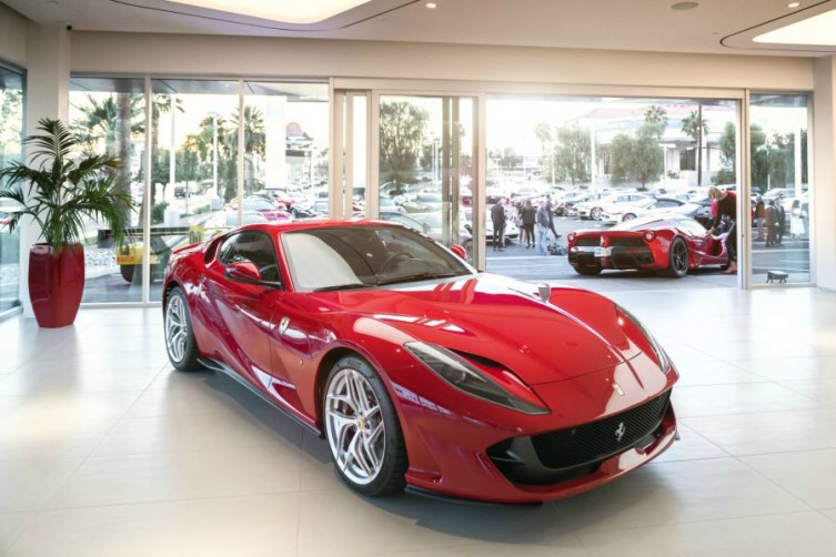 Ferrari And Maserati Showroom Opens In Las Vegas haute living las vegas tita carra