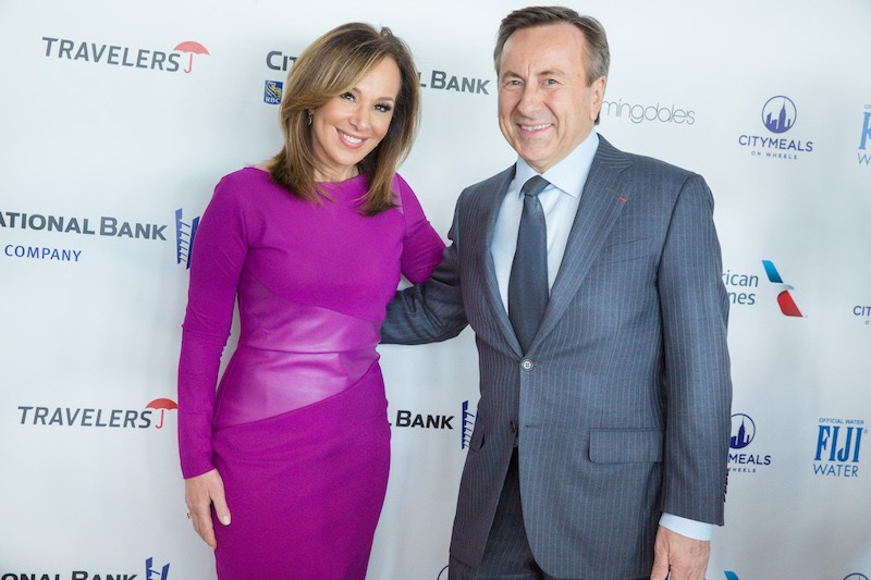 Rosanna Scott and Daniel Boulud