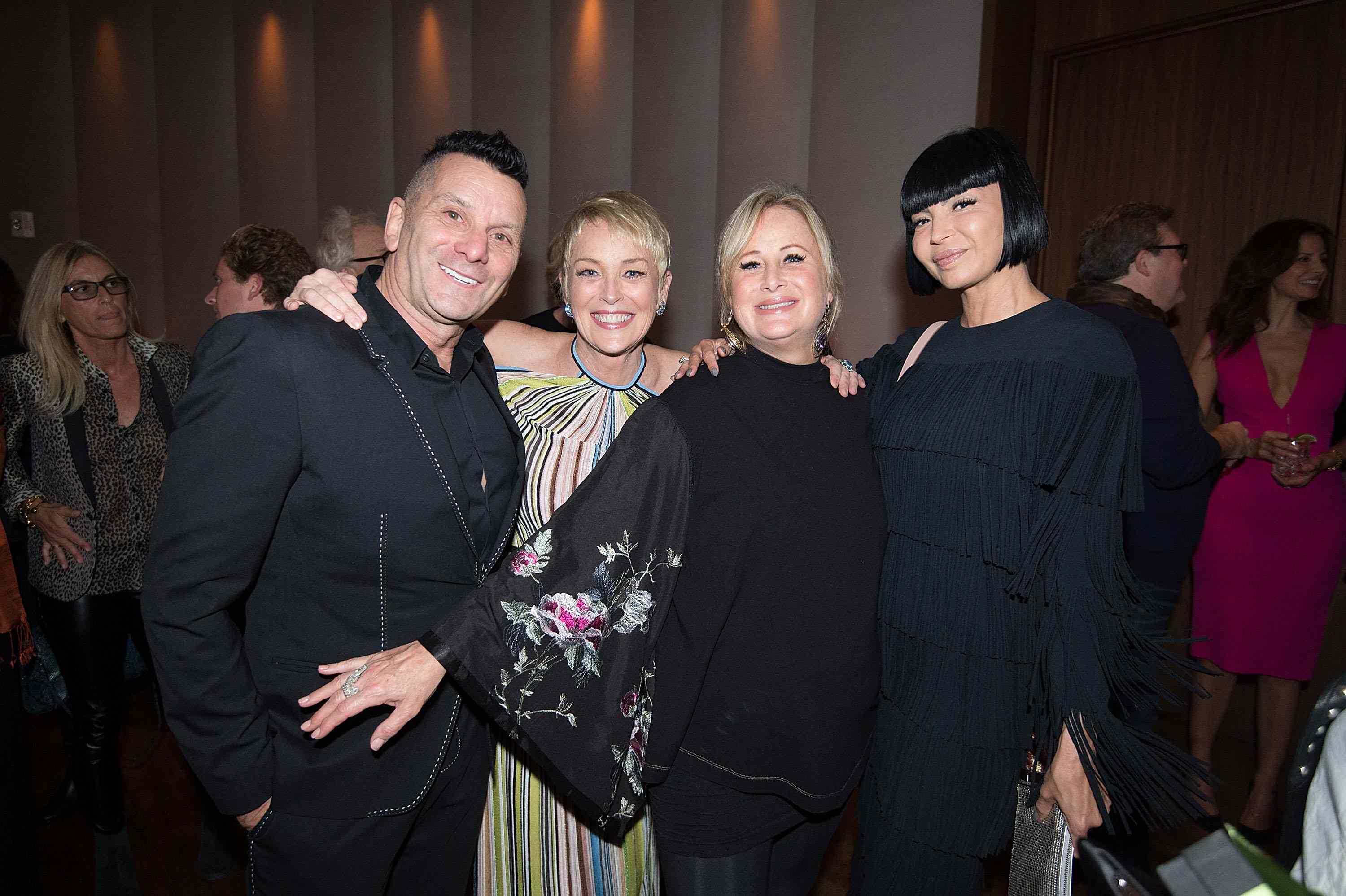 Haute Living Celebrates Sharon Stone With Hublot At The Miami Beach Edition's Matador Room