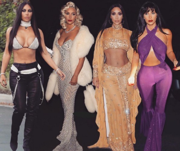 All The Costumes Kim Kardashian Wore For Halloween 2017