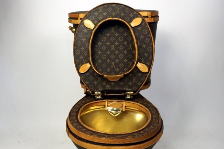 Would You Buy The $100,000 Louis Vuitton Toilet haute living tita carra