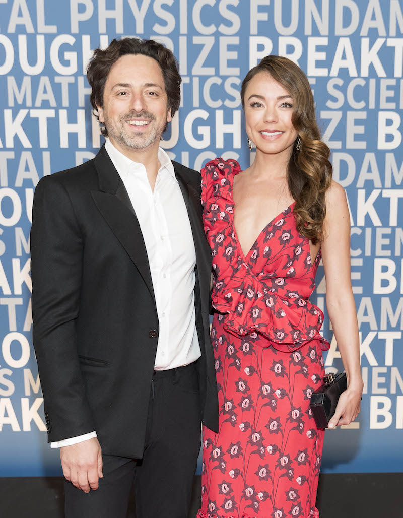 Sergey Brin and Nicole Shanahan 