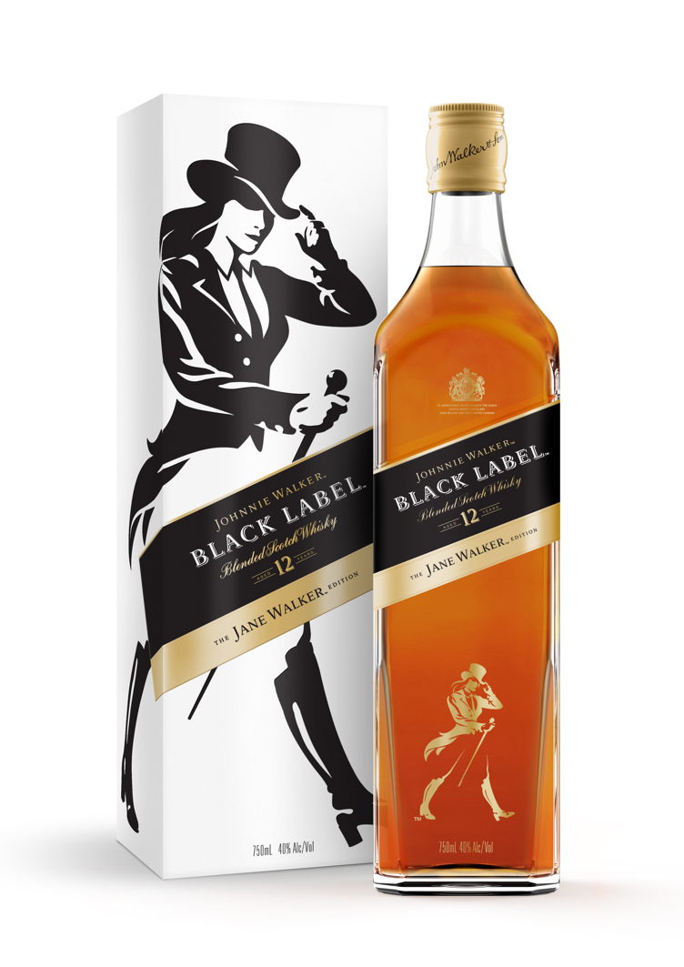 Johnnie Walker Whiskey Introduces New Jane Walker Logo