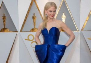 Nicole Kidman arrives on the red carpet of The 90th Oscars® at the Dolby® Theatre