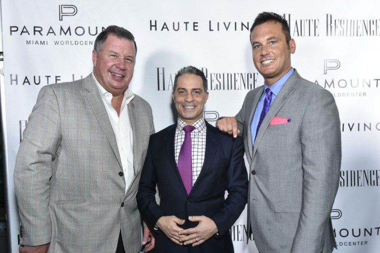 From left to right: John Weber, Nikko Mobasher, and Erik Haase / Photo by Eugene Gologursky/Getty Images for Haute Living