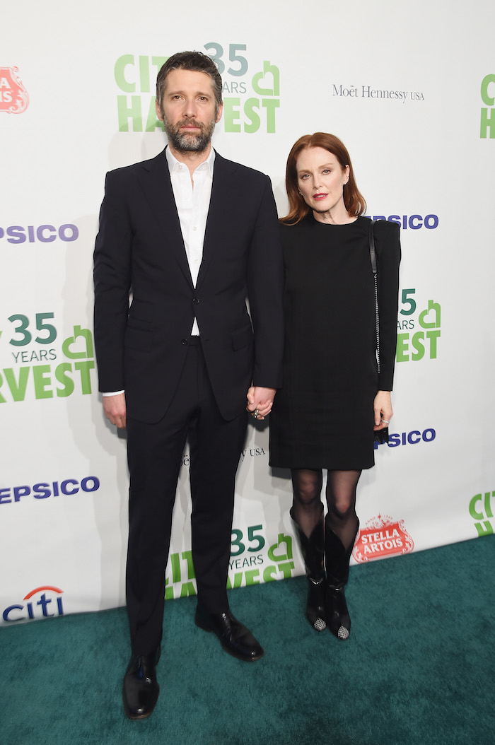 Bart Freundlich and Julianne Moore attend City Harvest's 35th Anniversary Gala at Cipriani 42nd Street on April 24, 2018 in New York City. 