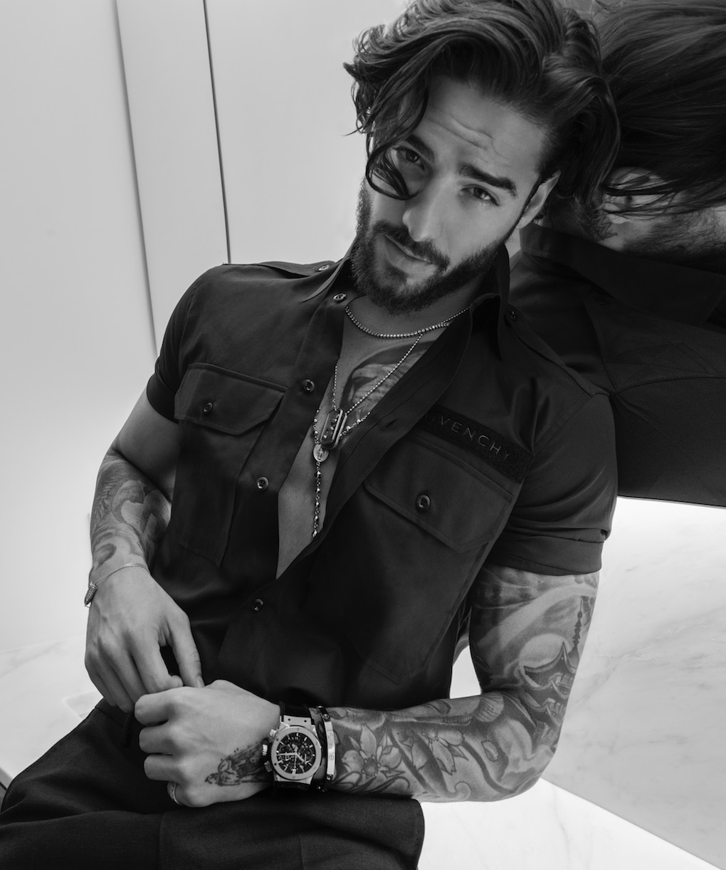 Maluma Attending Givenchy Photocall During Givenchy Editorial Stock Photo -  Stock Image