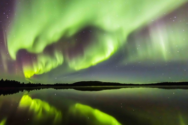 Aurora Lapland in August