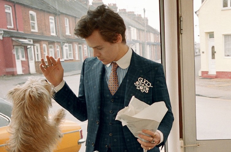 New Gucci Men's Campaign Featuring Harry Styles