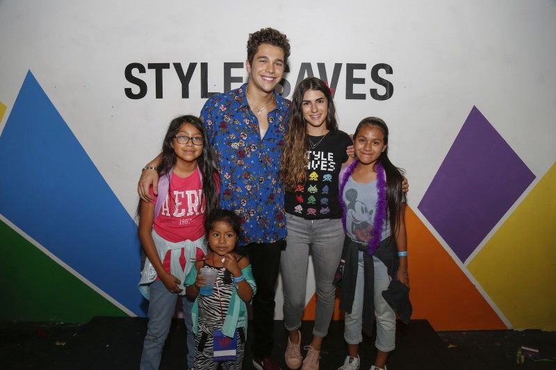 Austin Mahone & Rachael Russell at the 2017 Style Saves Back-To-School Event