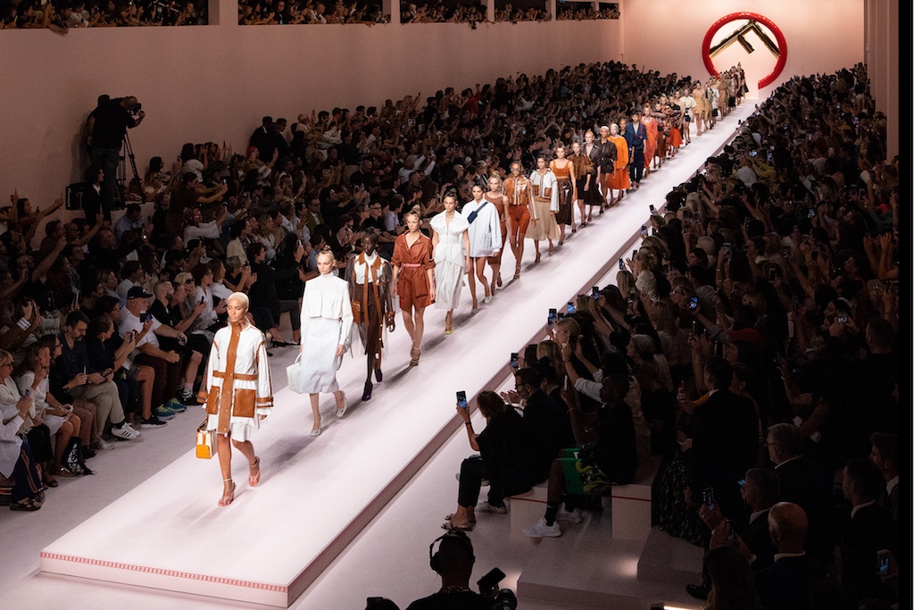 Kendall Jenner Walks the Runway during the Christian Dior Show