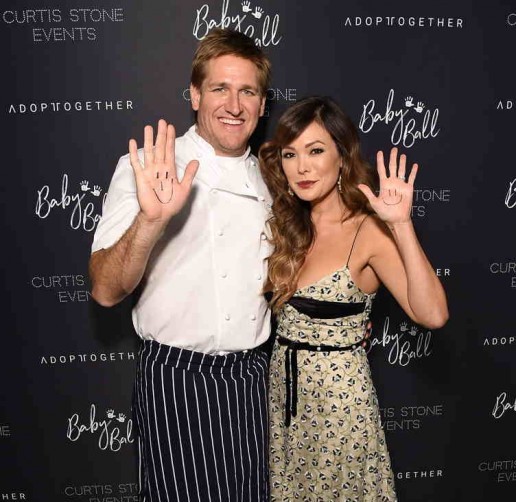 Chef Curtis Stone and Lindsay Price attend the 4th Adopt Together Baby Ball Gala 