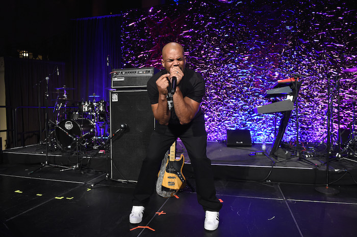 Darryl "DMC" McDaniels performs onstage at the 2018 Angel Ball hosted by Gabrielle's Angel Foundation at Cipriani Wall Street on October 22, 2018 in New York City. 