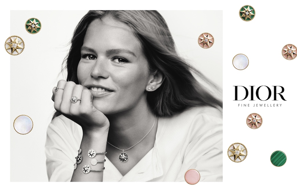 Dior Launches La Rose Des Vents Campaign With Anna Ewers