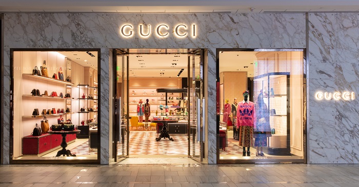 department stores that sell gucci