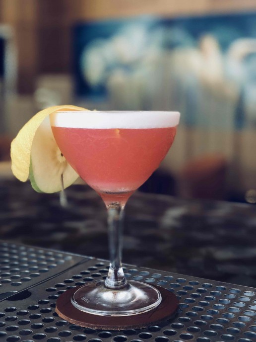 The Pink Lady at MO Bar + Lounge