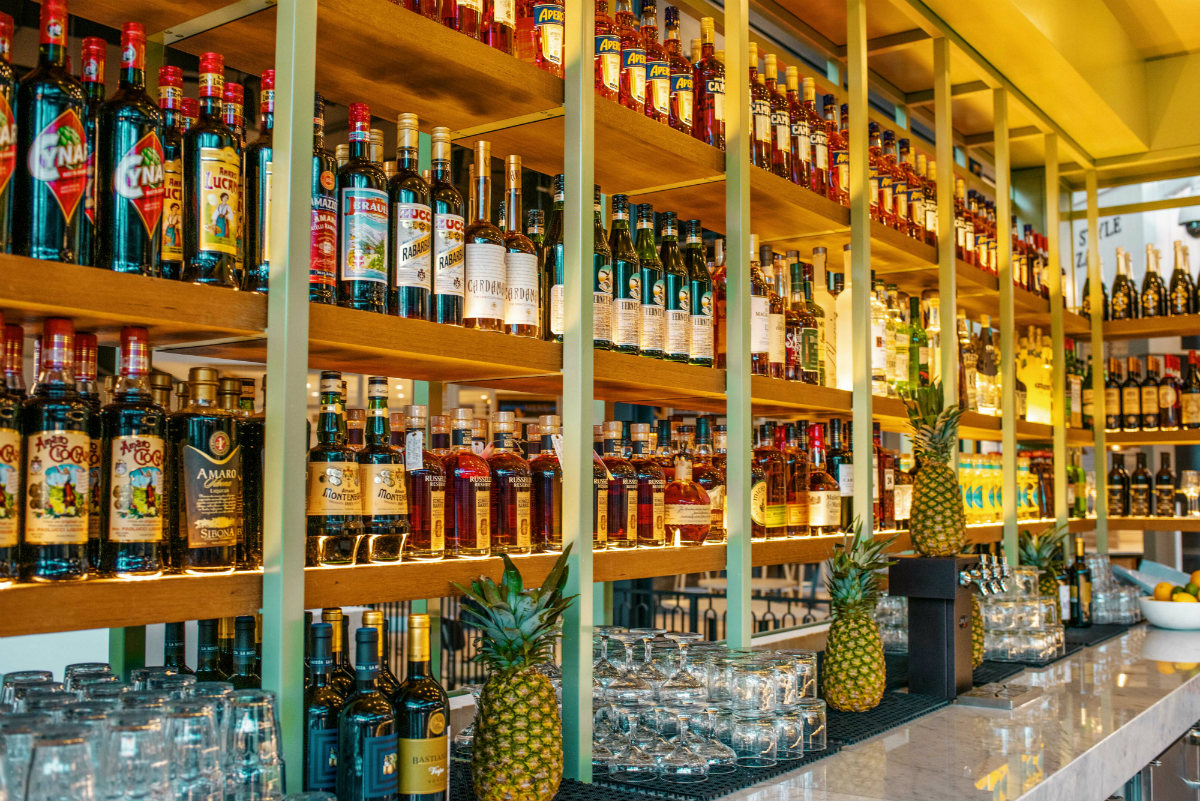 Eataly Las Vegas has three bars with classic Italian cocktails, wine and spirits.